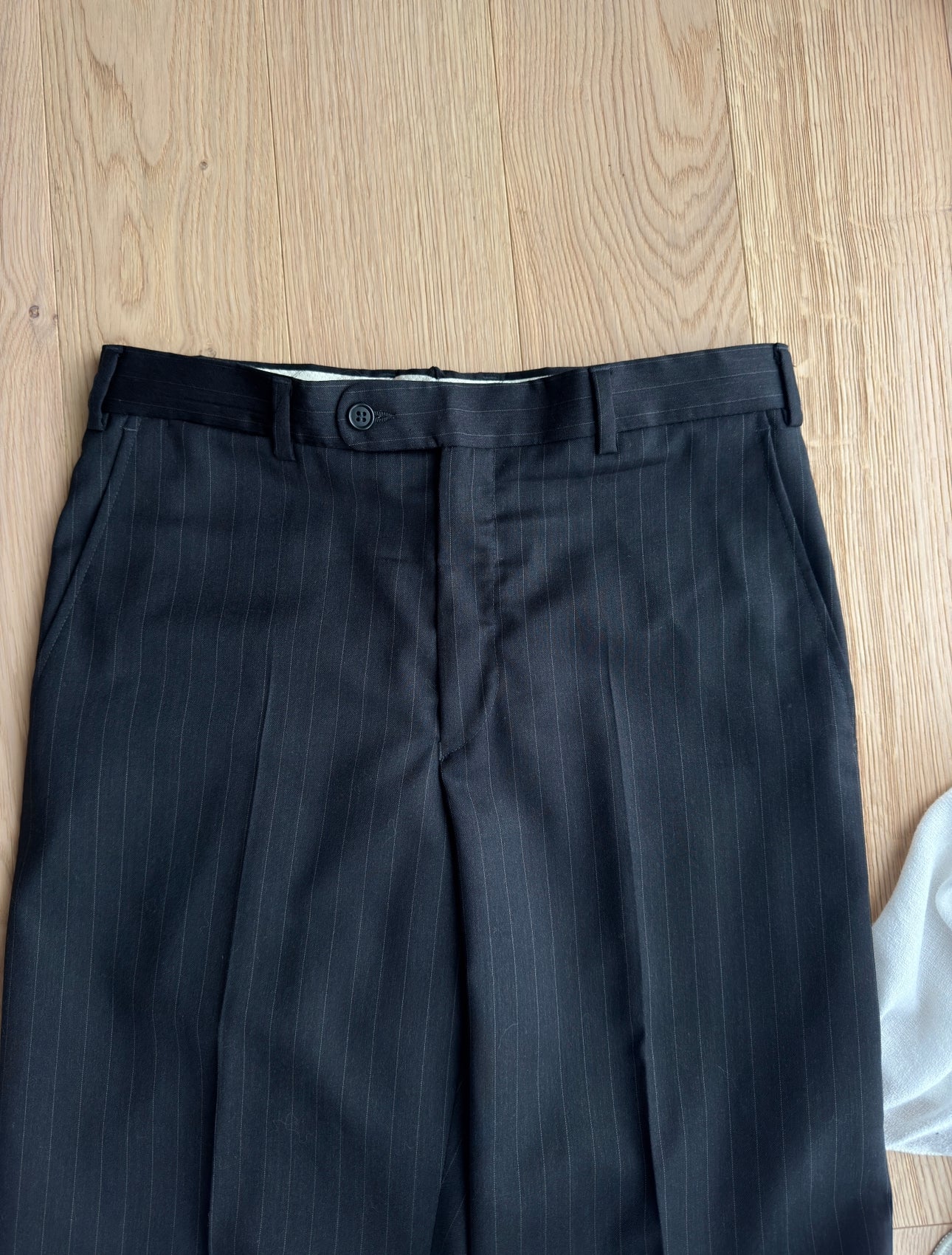 Brando pinstriped grey suit