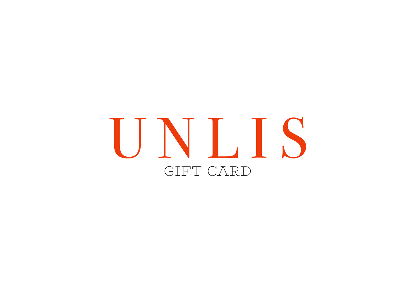 GIFT CARD