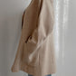 Pure wool sand blazer