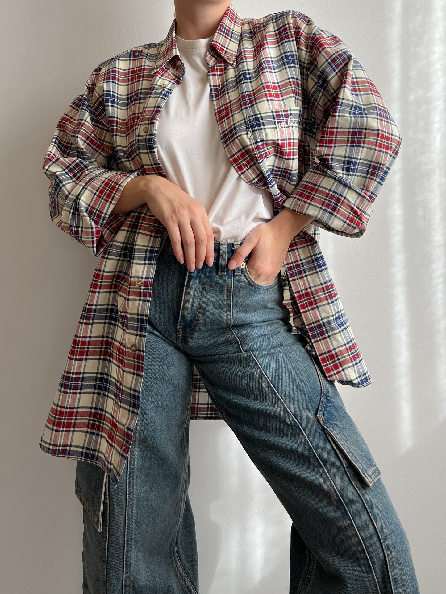 Levi's pure cotton checked shirt