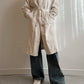 Classic ice long trench coat