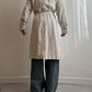 Classic ice long trench coat