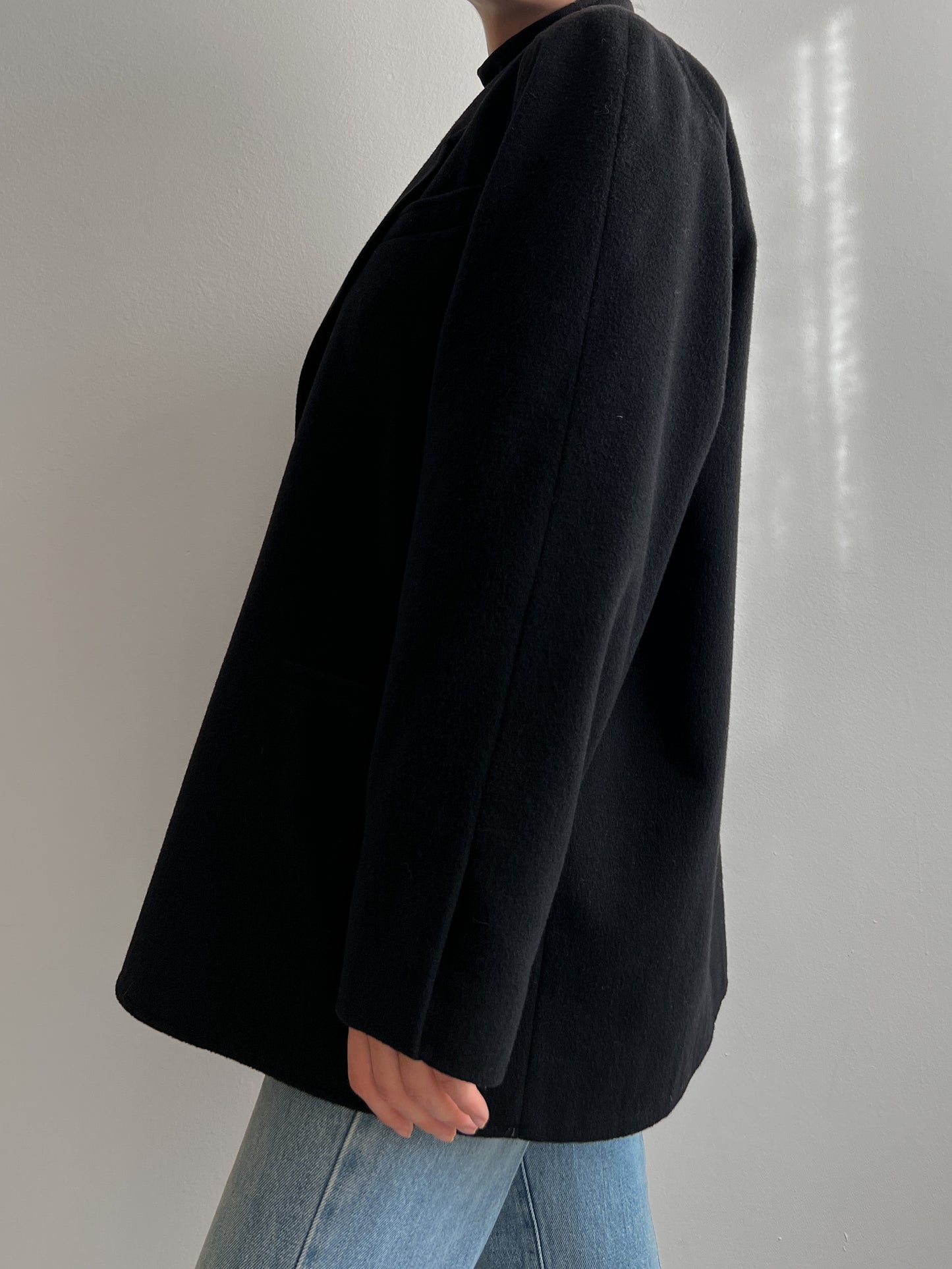 Pure wool black jacket