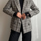 Pure virgin wool double breast blazer