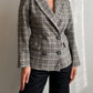 Pure virgin wool double breast blazer