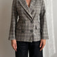 Pure virgin wool double breast blazer