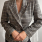 Pure virgin wool double breast blazer