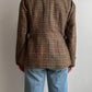 Pure wool checked jacket