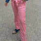 Blumarine satin pink pants