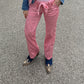 Blumarine satin pink pants