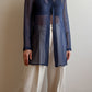 Pure silk blue blouse