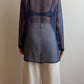 Pure silk blue blouse