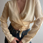 Pure silk butter blouse