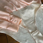 Silk blend peach body blouse