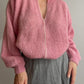 Pure wool pink pull