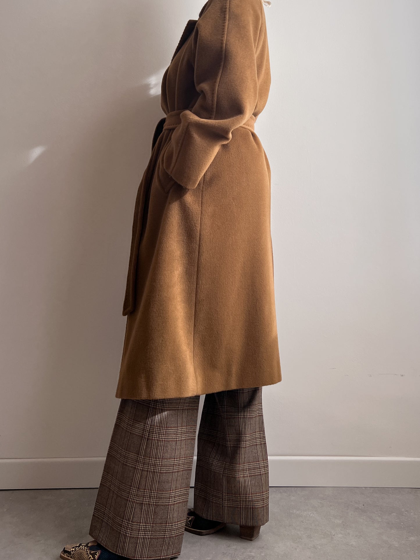 Wool and cashmerecamel coat