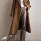 Wool and cashmerecamel coat