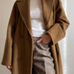 Wool and cashmerecamel coat