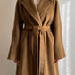 Wool and cashmerecamel coat