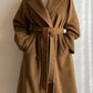 Wool and cashmerecamel coat