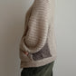 Pure wool sand cardigan