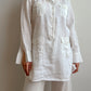 Pure linen white shirt