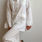 Pure linen white shirt