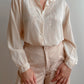 Pure silk romantic blouse