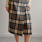 Made in Scotland pleated tartan skirt