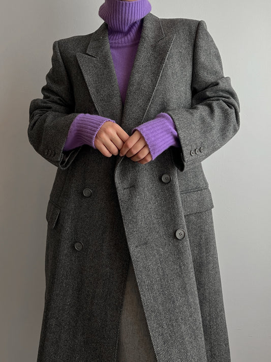 Lebole herringbone coat