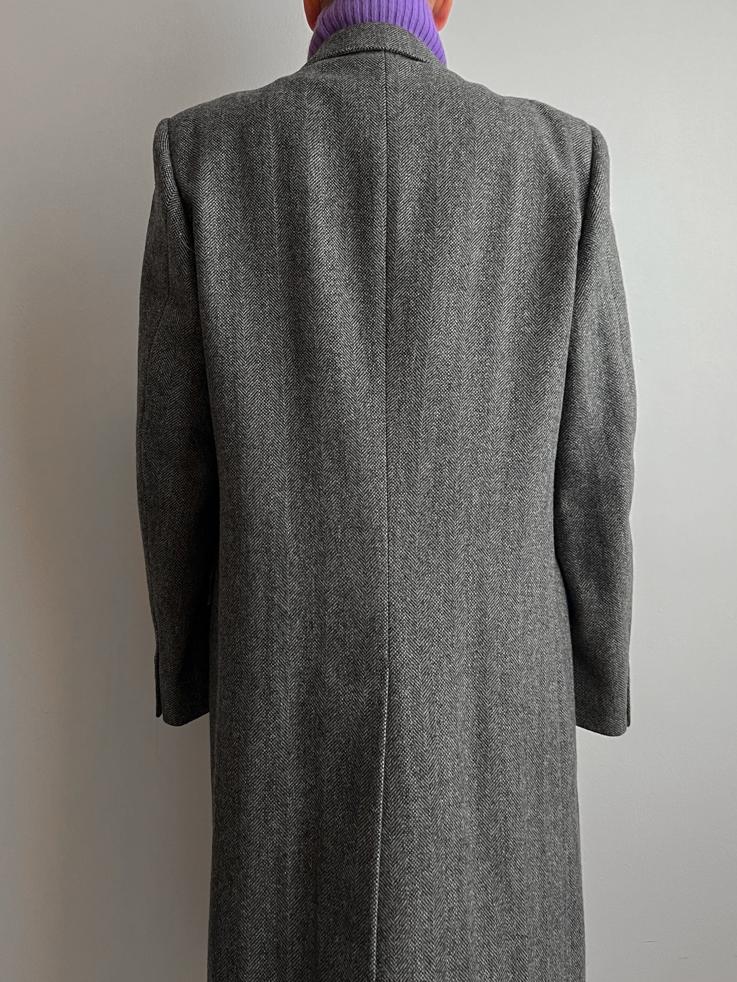 Lebole herringbone coat