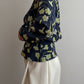 Pure silk floral blouse