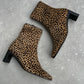 Baldini animalier ankle boots