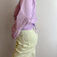 Pure cotton lilac crossed shirt