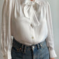 Pure silk white blouse