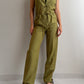 Viscose olive green suit