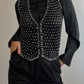 Handmade crochet gilet