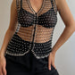 Handmade crochet gilet