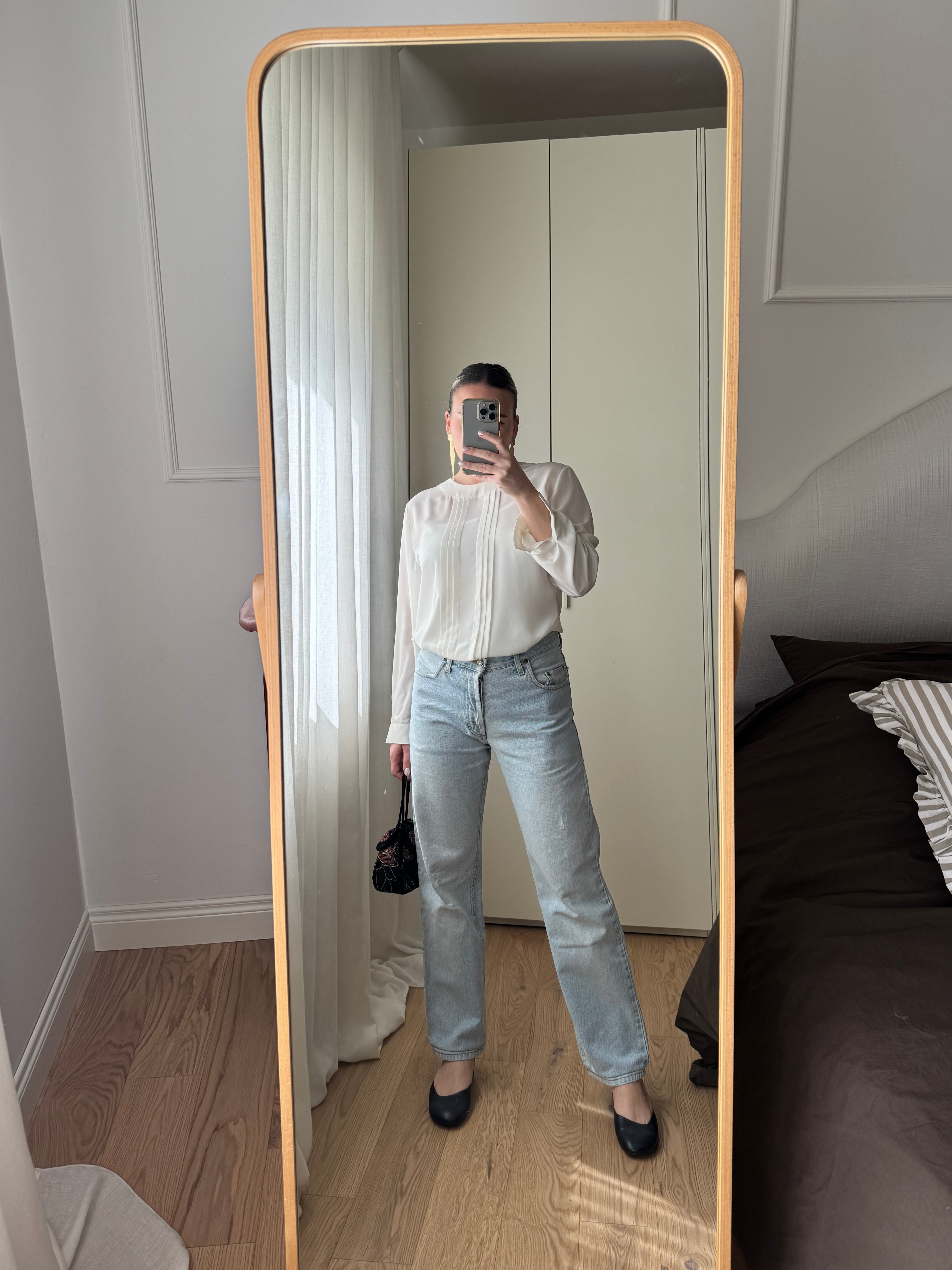 Jeans Lee vintage gamba dritta