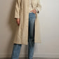 Pure wool ivory coat