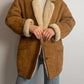 Vintage embroidered Shearling coat