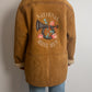 Vintage embroidered Shearling coat