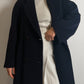 Wool and cashmere blue coat