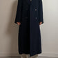 Wool and cashmere blue coat