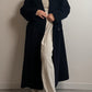 Wool and cashmere blue coat