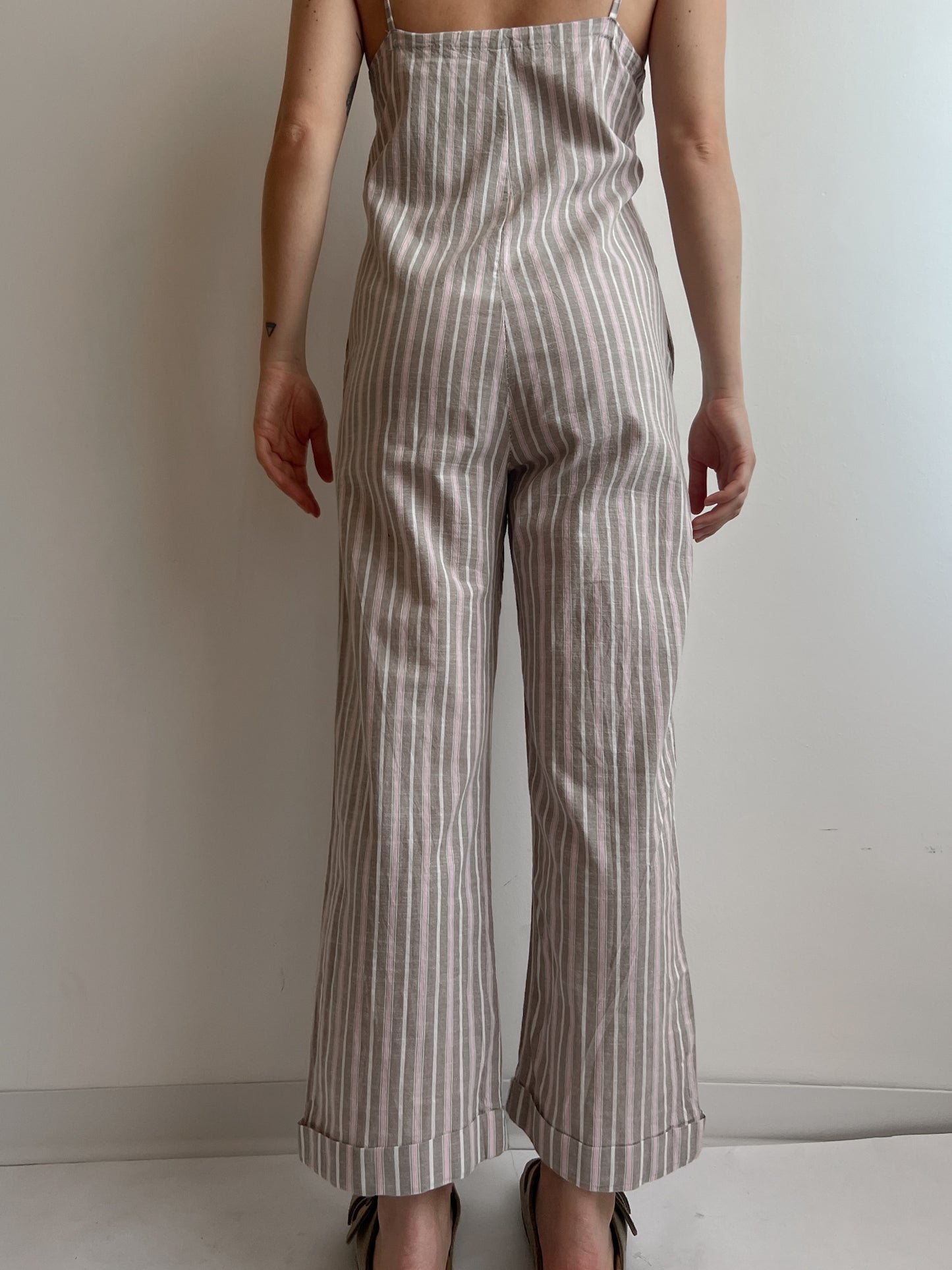 Pure cotton striped onesie