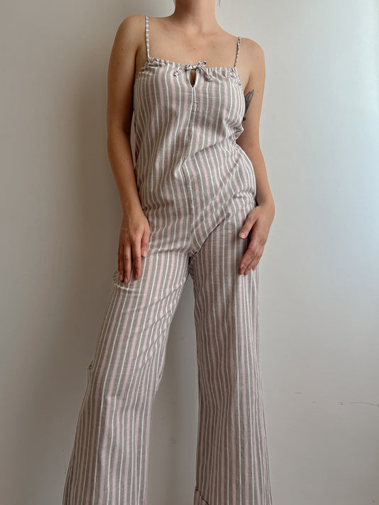 Pure cotton striped onesie