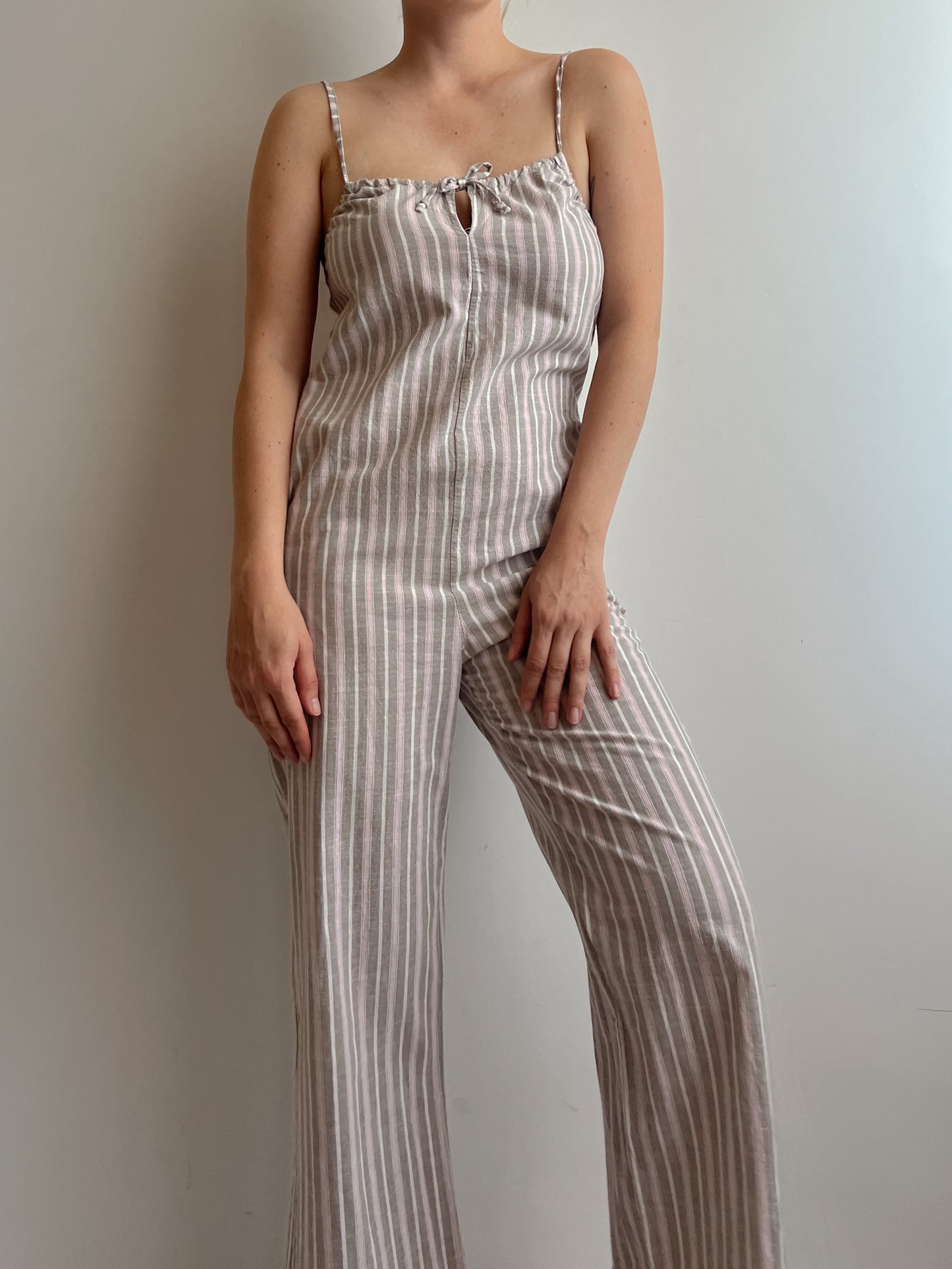 Pure cotton striped onesie