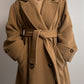 Marella pure wool camel coat