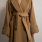 Marella pure wool camel coat